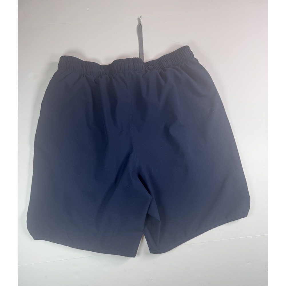 Under Armour Shorts Mens Medium Navy Blue Loose Fit Athletic Gym Drawstring